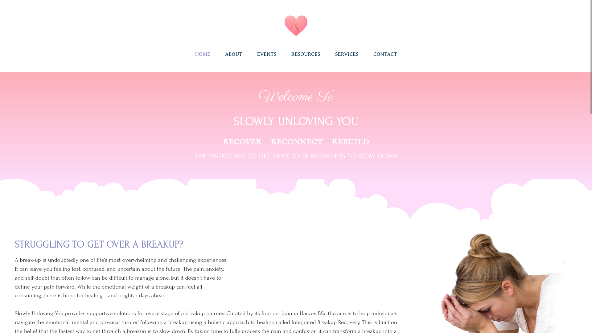 slowly unloving you homepage